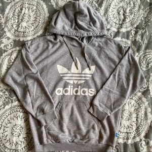Gray Adidas Hoodie